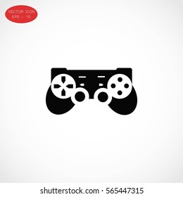 Joystick icon . Vector illustration, flat design best vector icon
