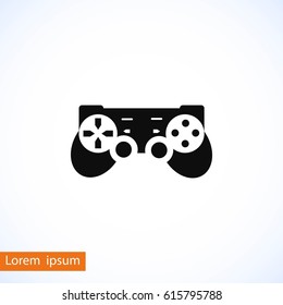 Joystick icon . Vector illustration, flat design best vector icon