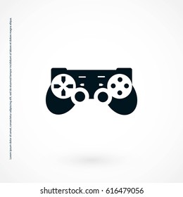 Joystick icon . Vector illustration, flat design best vector icon