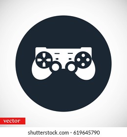 Joystick icon . Vector illustration, flat design best vector icon