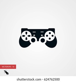 Joystick icon . Vector illustration, flat design best vector icon