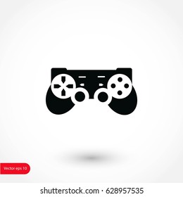 Joystick icon . Vector illustration, flat design best vector icon