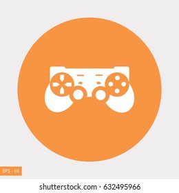 Joystick icon . Vector illustration, flat design best vector icon
