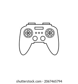 joystick icon vector illustration logo template for many purpose. Isolated on white background.