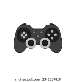 Joystick-Symbol, Vektorgrafik-Logo-Design