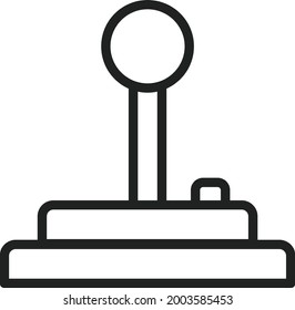 Joystick icon vector image. Can also be used for Miscellaneous Objects. Suitable for mobile apps, web apps and print media.