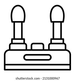 Joystick icon vector image. Can also be used for web apps, mobile apps and print media.