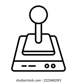 Joystick icon vector image. Can also be used for web apps, mobile apps and print media.