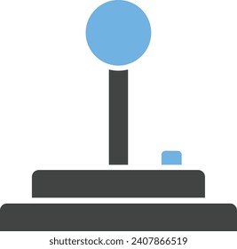 Imagen vectorial de icono Joystick. Adecuado para aplicaciones web móviles y medios de impresión.