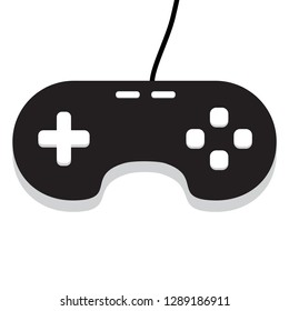 Joystick icon vector isolated on white background. Joystick flat icon for web site, app and ui. Creative game concept, vector illustration
