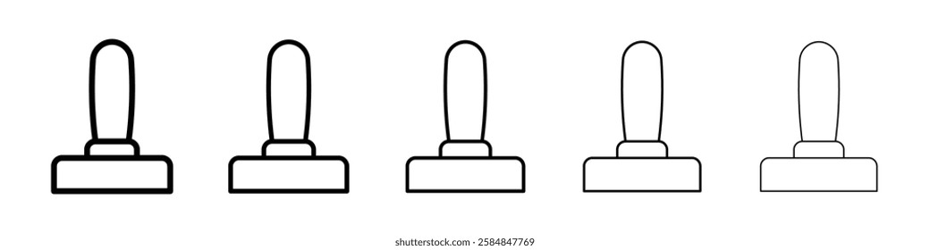 Joystick icon Vector logo sign