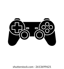joystick icon vector simple line