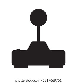 Joystick-Symbol Vektorgrafik-Logo-Design