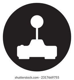 Joystick-Symbol Vektorgrafik-Logo-Design