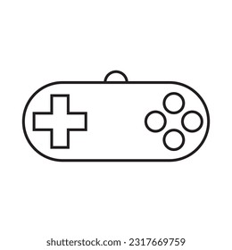 diseño de la ilustración de la plantilla del vector de icono joystick