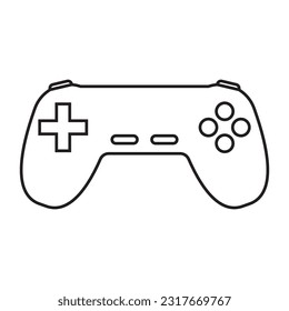 joystick icon vector template illustration logo design