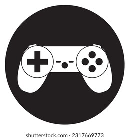 joystick icon vector template illustration logo design