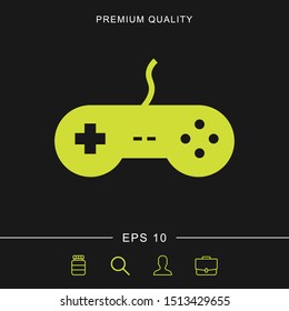 Joystick icon for web and mobile