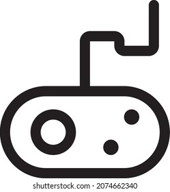 Joystick icon for web and mobile