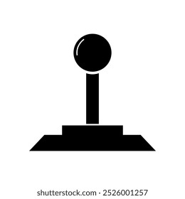 Joystick ilustrado en Vector sobre fondo