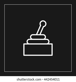 joystick line icon