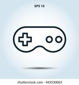 joystick line icon