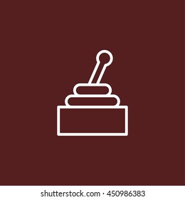 joystick line icon