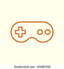 joystick line icon