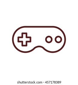 joystick line icon