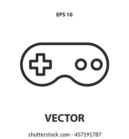 joystick line icon