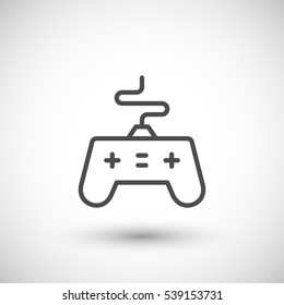 Joystick line icon