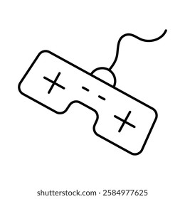 Joystick Line Icon. Device, Technology, Smart Device, AI Line Editable Stroke Icons