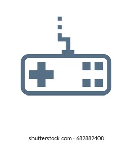 joystick linear vector icon
