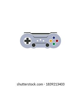 Joystick Logo Concept Template Design Vector
