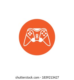 Joystick Logo Concept Template Design Vector