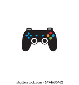 JOYSTICK LOGO ILUSTRATION  AND ICON VECTOR 