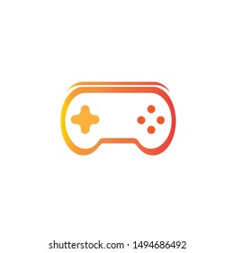 JOYSTICK LOGO ILUSTRATION  AND ICON VECTOR 