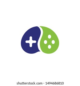 JOYSTICK LOGO ILUSTRATION  AND ICON VECTOR 
