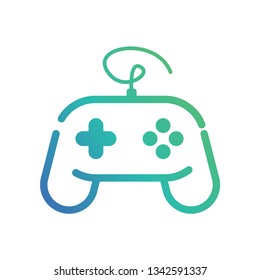 Joystick logo template vector icon design