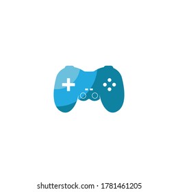Ilustración del icono vectorial del logotipo Joystick. Plantilla vectorial de diseño del logotipo del controlador de juegos.
