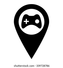 joystick - map pointer vector icon
