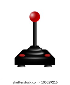 Joystick in retro design