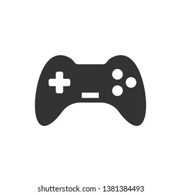 Joystick Sign Icon In Flat Style. Gamepad Vector Illustration On White Isolated Background. Gaming Console Controller Business Concept.