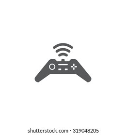 Joystick sign icon, vector illustration. Flat design style