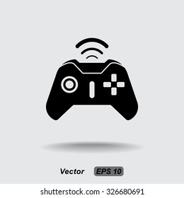 Joystick sign icon, vector illustration. Flat design style 