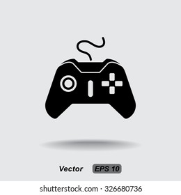 Joystick sign icon, vector illustration. Flat design style 