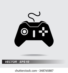 Joystick sign icon, vector illustration. Flat design style 