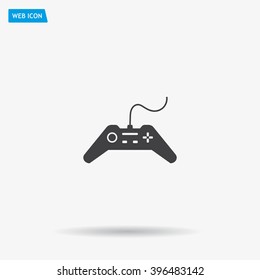 Joystick sign icon, vector illustration. Flat design style