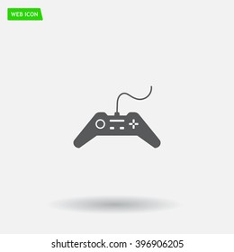 Joystick sign icon, vector illustration. Flat design style