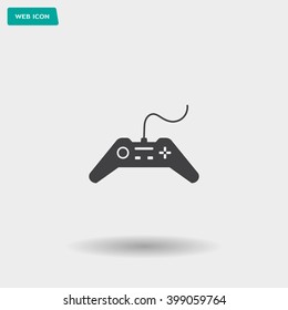 Joystick sign icon, vector illustration. Flat design style
